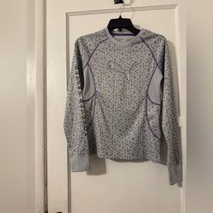 Puma Long Sleeve Kids Athletic Shirt Sz XL (16)
